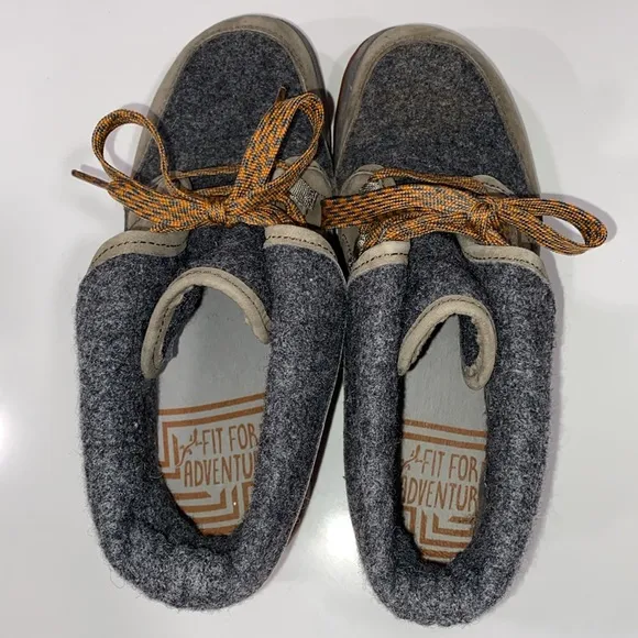 Chaco Women’s Nickel Gray Waterproof Leather Barbary Lace Up Ankle Boots Size 7.