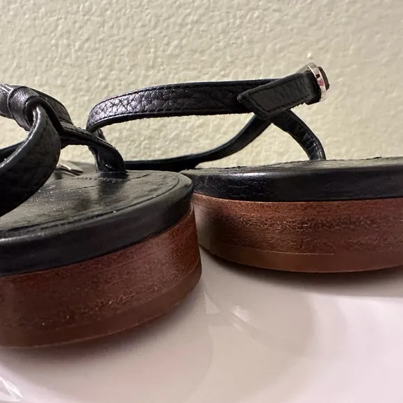 Chanel Large CC logo Thong Sandals Shoes~37