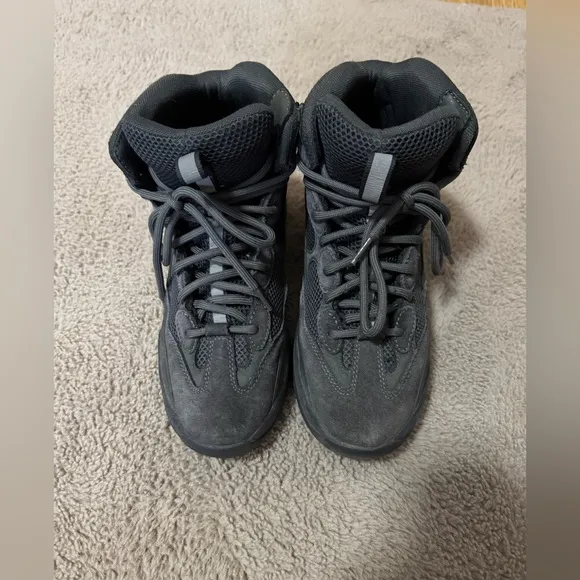 Charcoal Yeezy Desert Boots Season 6