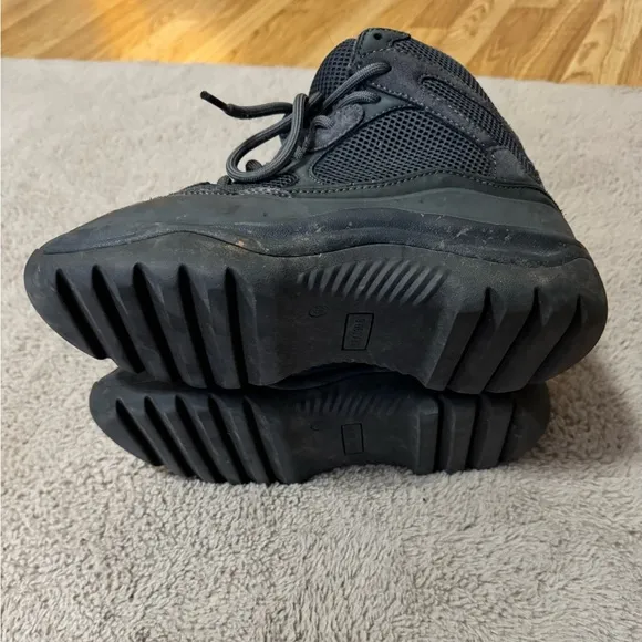 Charcoal Yeezy Desert Boots Season 6