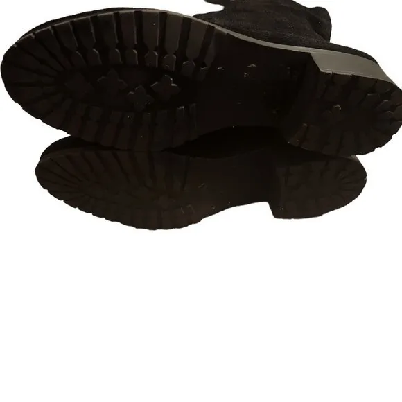 Chares By Charles‎ David Suede Boots Booties Womens Size 9.5
