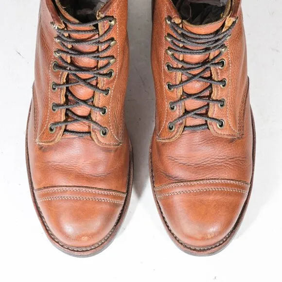 Chippewa 99941 Work Boots, sz 12 D - Made in USA, Light Brown, Vibram Sole