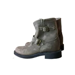 Chippewa Raynard 7&quot; Tan Engineer $230 Work Boot 1901W17 Motorcycle Women's 7.5 M