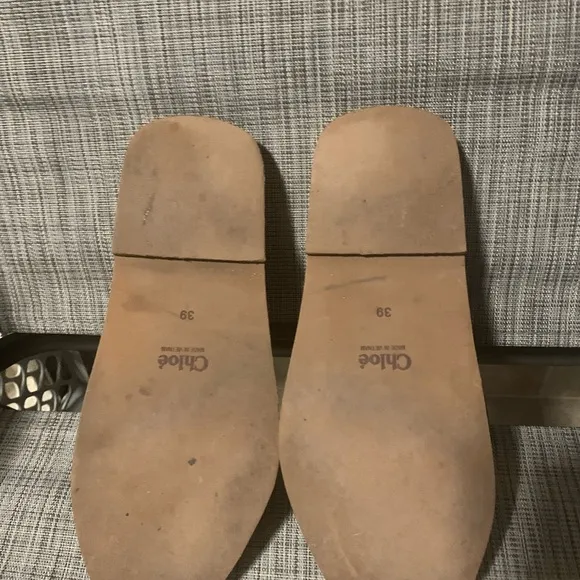 Chloe Black and Tan Sandals