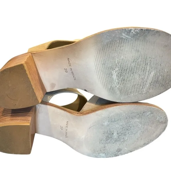 Chocolat Blu Beige Sandal Heels