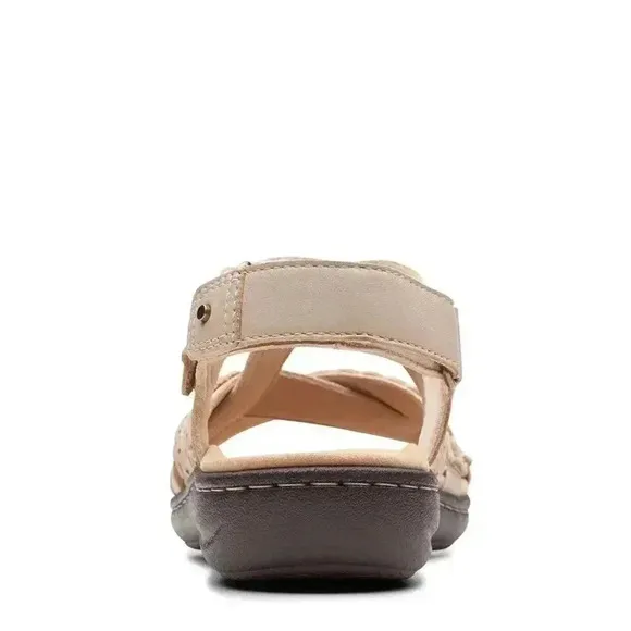Clarks Collection Leather Sandals Laurieann Rena Tan Sand 11