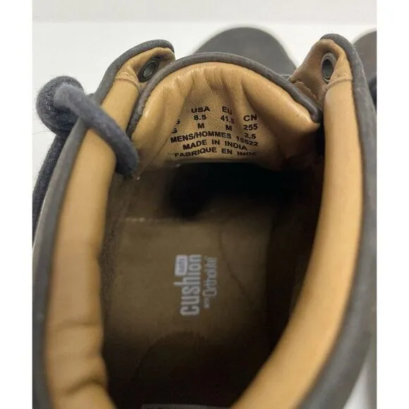 Clarks Collection NWOB Brown Leather Chukka Boots Mens Size 8.5M Ortholite