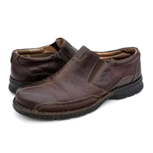 Clarks Shoes Mens 11.5 Brown Leather Slip On Loafer Split Toe Comfort Casual
