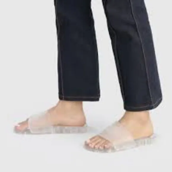 Coach Clear Slide Sandals Women Size 10