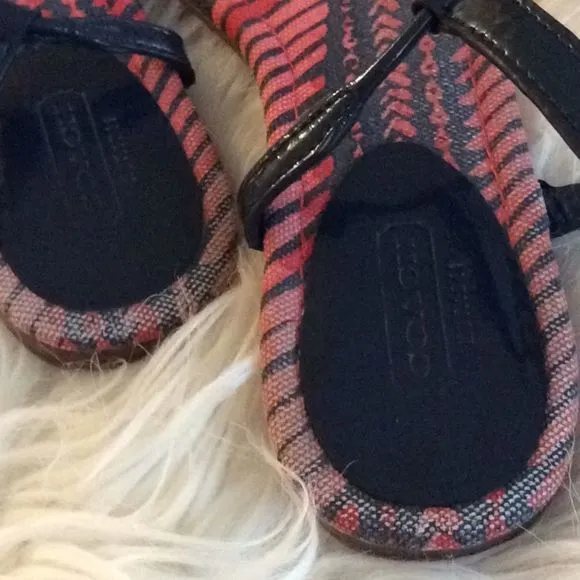 💞COACH 💞 flats sandals