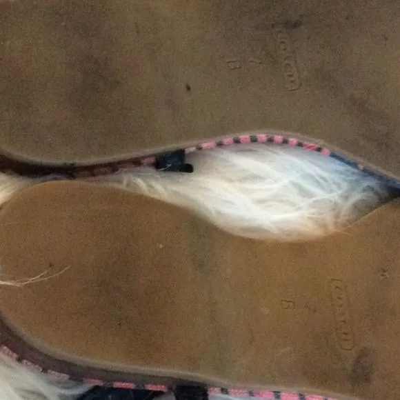 💞COACH 💞 flats sandals