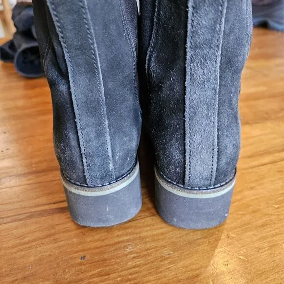 Cole Haan Booties Women’s 7B Shoe Black Johanna Wedge Chelsea Ankle Waterproof