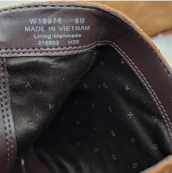 Cole Haan Gracy Bootie (45 mm) Earthen Agora Burnished Suede Boots