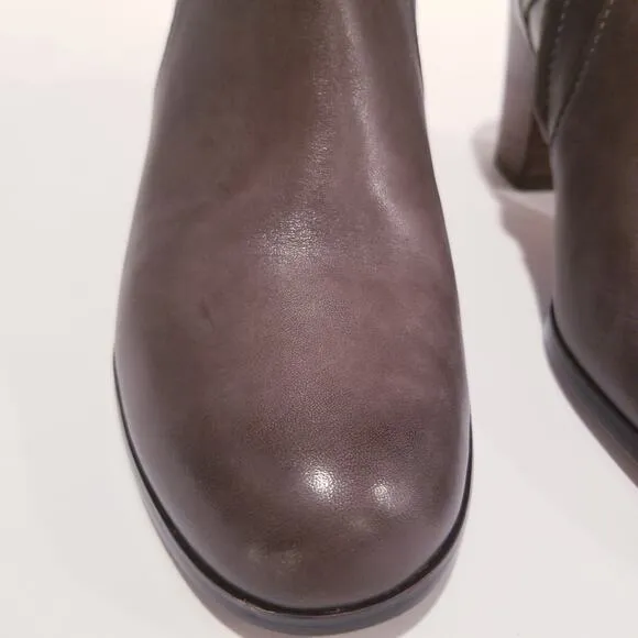 Cole Haan Grand. OS Leather Buckle Ankle Boots