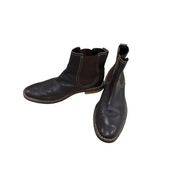 Cole Haan men’s brown leather ankle boots size 10M SKU 3821