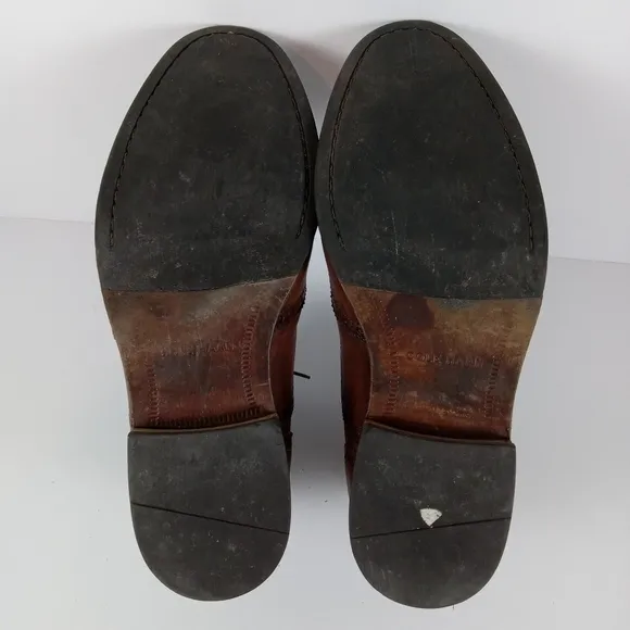 Cole Haan Mens Polisander Williams Wingtip Brown Chukka Boot II C20286 Size 11