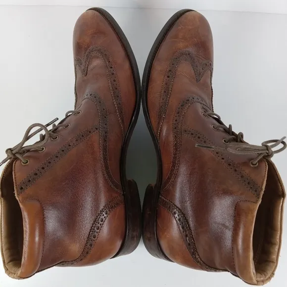 Cole Haan Mens Polisander Williams Wingtip Brown Chukka Boot II C20286 Size 11