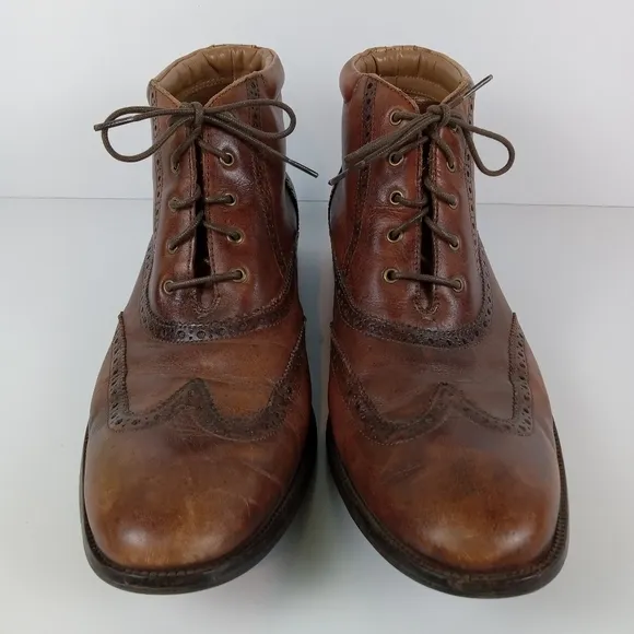 Cole Haan Mens Polisander Williams Wingtip Brown Chukka Boot II C20286 Size 11