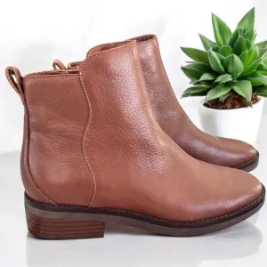 Cole Haan “River” Brown Leather Chelsea Ankle Boots