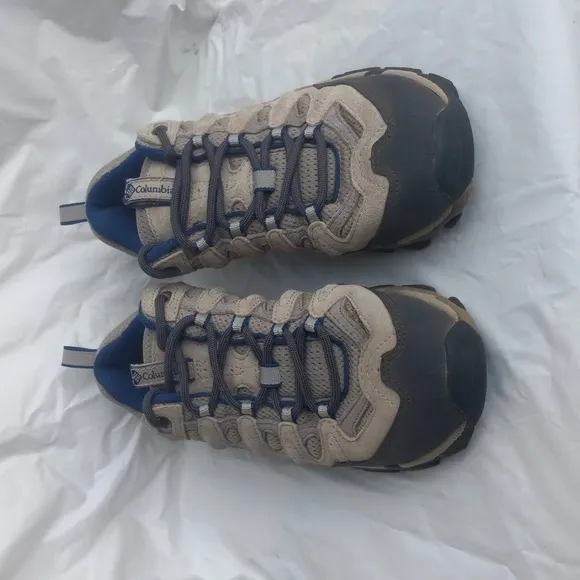 Columbia Hiking Trail Shoes TIGERTOOTH Size 7 Men Lace Up Brown Style #BL3177