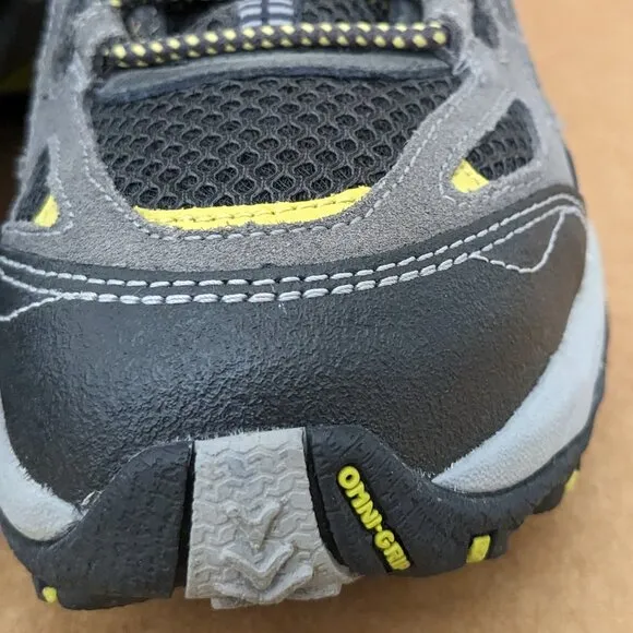 Columbia Men's Techlite Trailhawk Omni Grip Hiking Shoes Size 10.5 Black/Gray