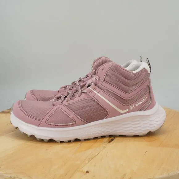 Columbia Novo Trail Mid Womens Size 8.5 Hiker Hiking Shoes Pink Outdoor NEW