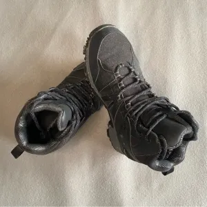 Columbia Winter Boots Waterproof Men’s Black &amp; Gray Techlite Size 10 BM2807-010