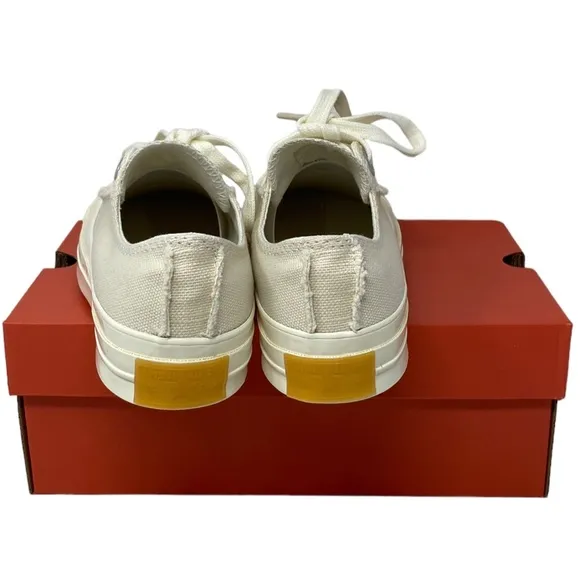 Converse Chuck 70 OX Shoes Crafted Canvas Beige Women Size Low Top Skate 572613C