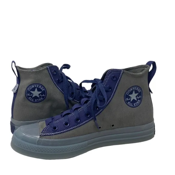 Converse Chuck Taylor CX Shoes Skate Women's Size Casual Hi Gray Canvas A05204C