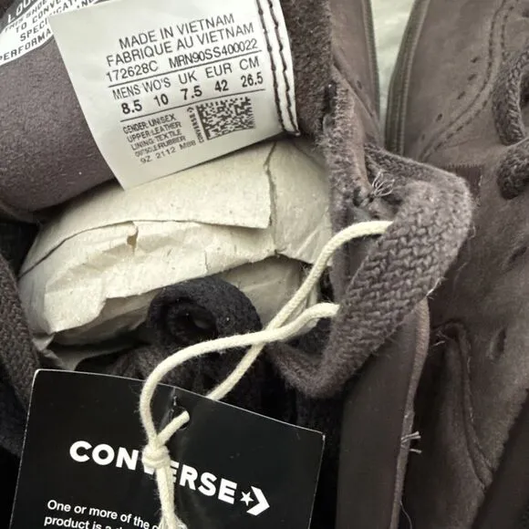 Converse CONS Louie Lopez Pro Low Men Sz 8.5 Coffee Nut Gum Skate Shoes 172628C