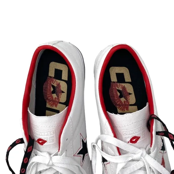 Converse CONS One Star Pro Shoes Low Skate Sneakers Men's Canvas White A04606C