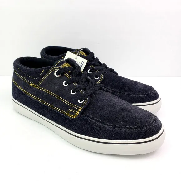 Converse Cons Sea Star LS Mid Mens Sz 10.5 Womens Sz 12 Black Skate Sneaker Shoe