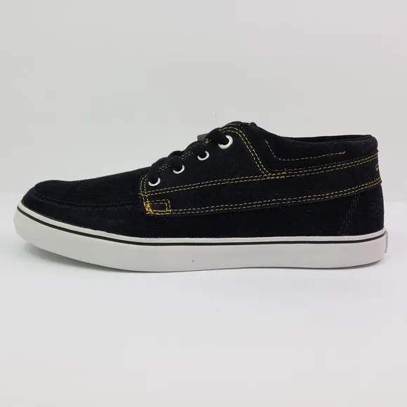 Converse Cons Sea Star LS Mid Mens Sz 10.5 Womens Sz 12 Black Skate Sneaker Shoe