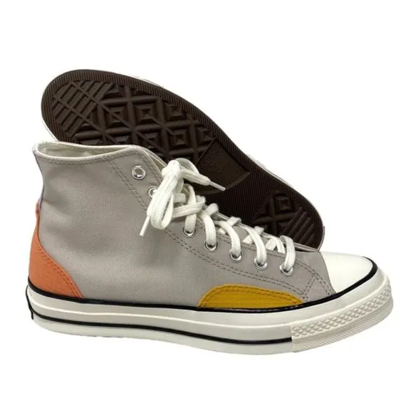 Converse Ctas 70 High Shoes Men’s Size Gray Multi Canvas Skate Sneakers A05122C