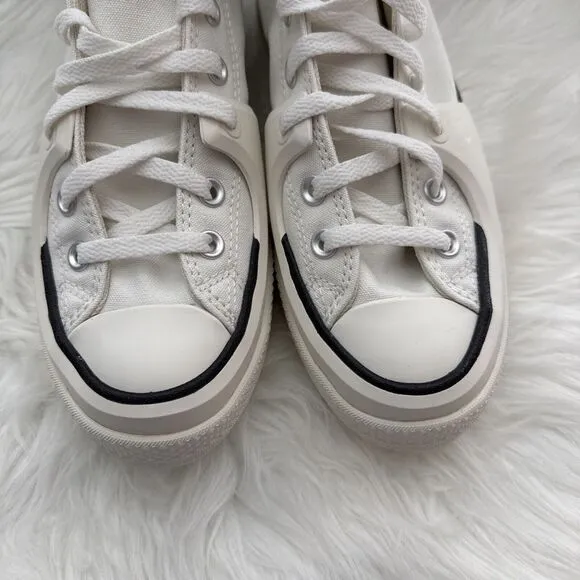 Converse CTAS Construct High Shoes Women's size 10.5 Men's 9 Skate White A02832C