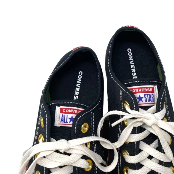 Converse Ctas Low Top For Women Sneakers Casual Shoes Black Canvas 168958C-WWBR