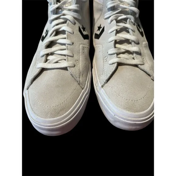 CONVERSE Louie Lopez Pro Mid Shoes Mens Size 11 Off‎ White Suede