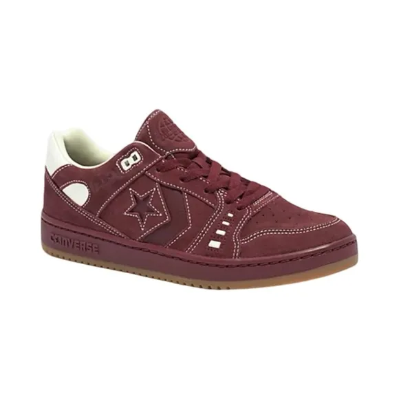 Converse Men’s AS-1 Pro Suede Skate Shoes. Dark Burgundy &amp; Egret. Size 9.5 NWT