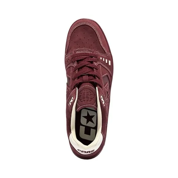 Converse Men’s AS-1 Pro Suede Skate Shoes. Dark Burgundy &amp; Egret. Size 9.5 NWT