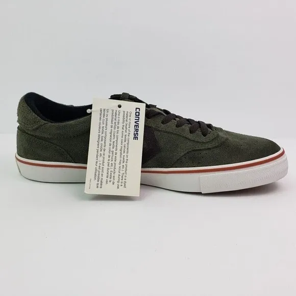 Converse Trapasso Pro II OX Mens Size 7 Grape Leaf Suede Low Skate Sneaker Shoes