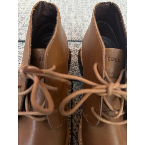 COPY - Cole Haan Mens Øriginalgrand Chukka Boots Size 7 Brown Leather