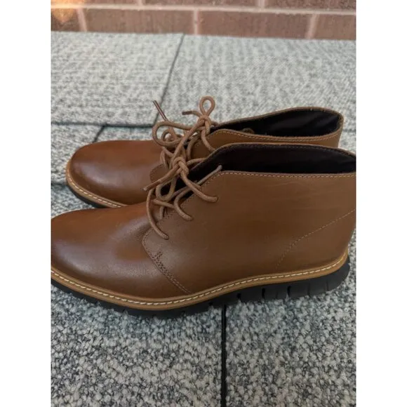 COPY - Cole Haan Mens Øriginalgrand Chukka Boots Size 7 Brown Leather