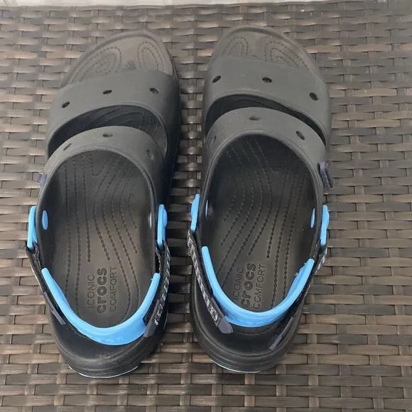 Croc sandals, men’s size 14￼