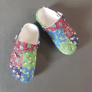 CROCS Kids Comfort Shoes Vineyard Vines Collaboration Holiday Slip On C11