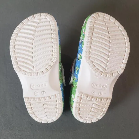 CROCS Kids Comfort Shoes Vineyard Vines Collaboration Holiday Slip On C11
