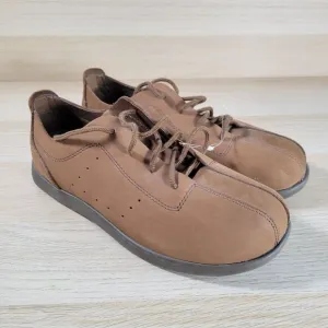 CROCS Venture Brown Leather Walking Shoes Mens Size 7 Chocolate Sneakers Comfort
