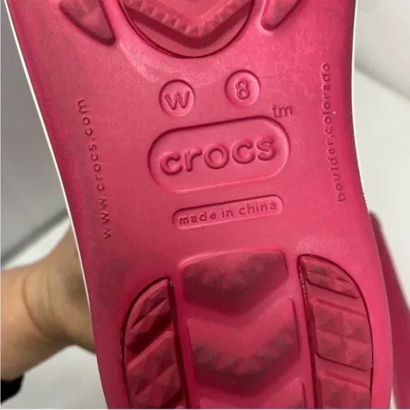 Crocs Women Rain Boots Size 8