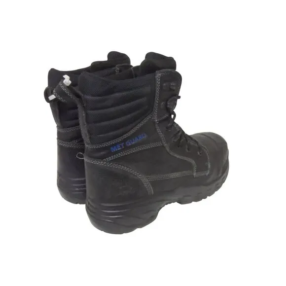 DAKOTA Men's 6&quot; 8415 Composite Toe Int. Metguard Work Boots Black Size 12M