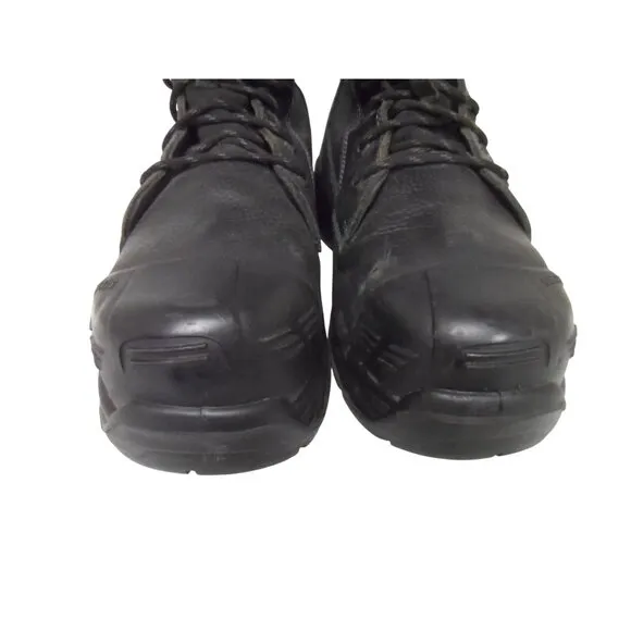 DAKOTA Men's 6&quot; 8415 Composite Toe Int. Metguard Work Boots Black Size 12M