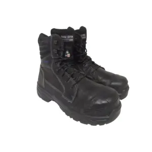 DAKOTA Men's 6&quot; 8415 Composite Toe Int. Metguard Work Boots Black Size 12M